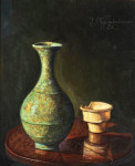 Купить натюрморт художника от 181 грн.: Натюрморт с этрусской вазой