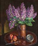 Купить натюрморт художника от 181 грн.: Цветы и фрукты