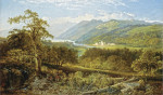 ₴ Репродукция пейзаж от 313 грн.: Вид на Таймут замок на Лох-Тей