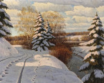 Купить от 116 грн. картину пейзаж: Зима в Вогезах