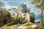 Купить от 100 грн. картину пейзаж:  Вид храма Весты в Тиволи