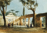 ₴ Картина городской пейзаж художника от 221 грн.: Прогулка в виле Боргезе, Рим