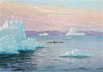 Купить от 105 грн. картину морской пейзаж: Грендландский пейзаж