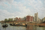 Купить картину высокого разрешения городской пейзаж от 100 грн.: Дворец Ламбет от Темзы
