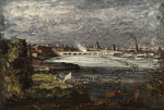 ₴ Репродукция пейзаж от 217 грн.: Открытие моста Ватерлоо, смотря от Уайтхола, Лондон 1817