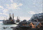Купить от 102 грн. картину морской пейзаж: "Независимость" и "Уэйн Сити", посадка