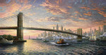 ₴ Репродукция городской пейзаж от 181 грн.: Дух Нью-Йорка