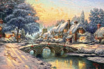 ₴ Репродукция пейзаж от 217 грн.: Рождественский мост