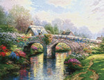 ₴ Репродукция пейзаж от 241 грн.: Цветной мост