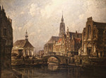 Купить от 117 грн. картину городской пейзаж: Вид Гронингена