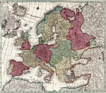Купить древние карты в высоком разрешении: Европа, Христианская религия