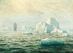 ⚓Репродукція морський краєвид від 309 грн.: Гренландська прибережна сцена у протоці Девіса