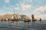 ⚓Репродукція морський пейзаж від 217 грн.: Південна бухта Скарборо 1890 року