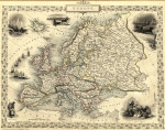 Купить старинную карту высокого разрешения от 204 грн.: Европа