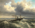 Картина море от 213 грн.: Судоходство в бурных водах