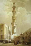 ₴ Репродукция пейзаж от 279 грн.: Минарет главной мечети Сиута