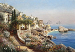 Купить от 128 грн. картину пейзаж: Вилла на побережье, Капри