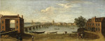 Купить от 99 грн. картину пейзаж: Вид Темзы с мостом Патни от Фулема с гостиницей "Лебедь"