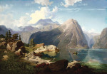 ₴ Репродукция картины пейзаж от 170 грн: Хардангер фьорд