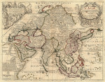 ₴ Стародавні карти високої роздільної здатності від 325 грн.: Азія згідно з останніми повідомленнями