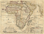 ₴ Древние карты высокого разрешения от 325 грн.: Африка