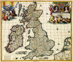 Купить древние карты четкого представления: Британские острова