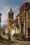 Купить от 124 грн. картину городской пейзаж: Улица в Пескара