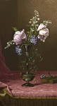 ₴ Репродукция натюрморт от 174 грн.: Викторианская ваза с цветами преданности