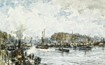 Купить от 110 грн. картину городской пейзаж: Вид набережной, Роттердам