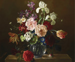₴ Репродукция натюрморт от 259 грн.: Натюрморт с цветами в вазе