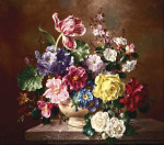 ₴ Репродукция натюрморт от 277 грн.: Цветы в вазе