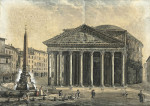 ₴ Репродукция пейзаж от 229 грн.: Пантеон, Рим
