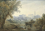Купить от 116 грн. картину городской пейзаж: Каприччио с римской архитектурой