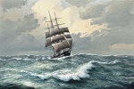 Купить от 116 грн. картину морской пейзаж: "Лох Тай", зима, Северная-Атлантика