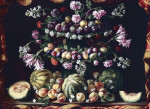 ₴ Репродукция натюрморт от 309 грн.: Фрукты и цветы