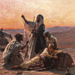 Купить от 164 грн. картину бытовой жанр: Торговля в пустыне