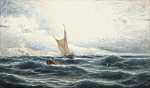 ₴ Картина морской пейзаж художника от 164 грн.: Возвращение рыбаков