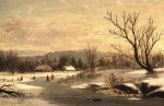 ₴ Репродукция пейзаж от 277 грн.: Зима