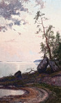 ₴ Репродукция пейзаж от 231 грн.: Берег озера