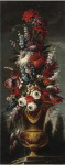 ₴ Репродукция натюрморт от 175 грн.: Натюрморт с вазой цветов