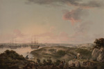 Купить от 157 грн. картину пейзаж высокого разрешения: Порт-Махон, Менорка с британскими военными на якоре