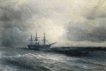 Купить от 157 грн. картину морской пейзаж: Корабль в открытом море