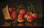 ₴ Репродукция натюрморт от 277 грн.: Персики в корзинке