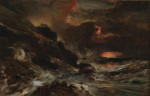Купить от 153 грн. картину морской пейзаж: Буря у побережья Нормандии