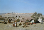 ₴ Репродукция пейзаж от 285 грн.: Иерусалим с Масличной горы