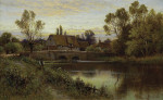 Купите картину художника от 164 грн: Вид на Корфелл, недалеко от Кембриджа