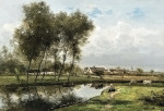 Купите картину художника от 187 грн: Берег реки