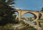 ₴ Репродукция пейзаж от 223 грн: Железнодорожный мост в Бриаре
