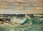 Картина море от 210 грн.: Прибрежный вид из Хаммерена, Борнхольм