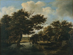 ₴ Картина пейзаж відомого художника від 182 грн.: Лісовий ставок